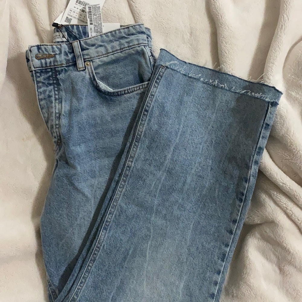 NWT Zara straight leg jeans